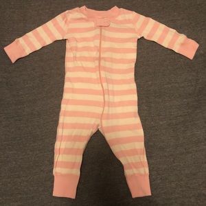 HANNAJAMS | Pink Cream Stripe size 6-9m 60